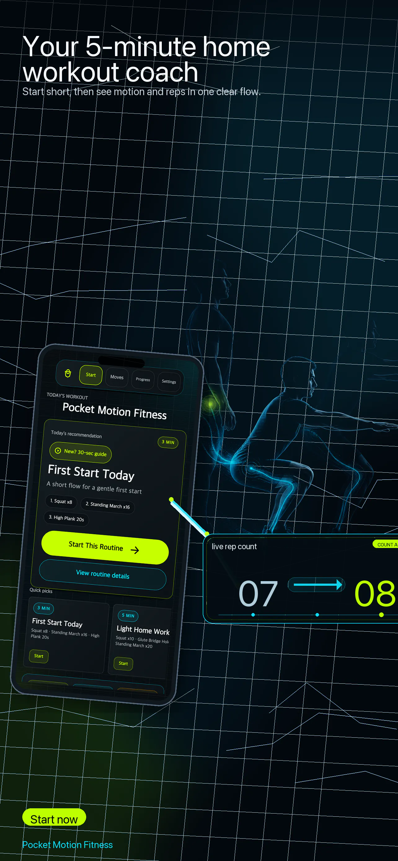 Pocket Motion Fitness gallery image