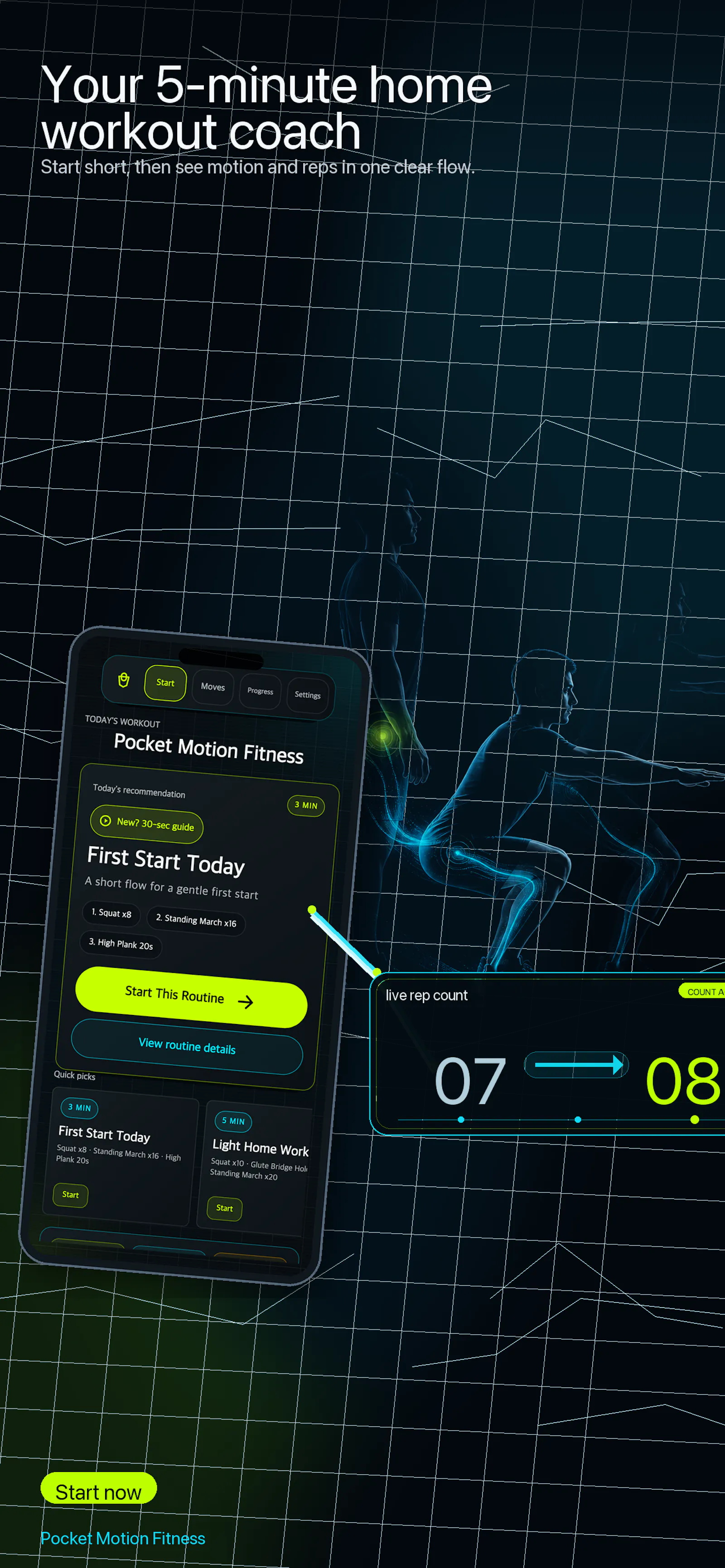 Pocket Motion Fitness screenshot 7