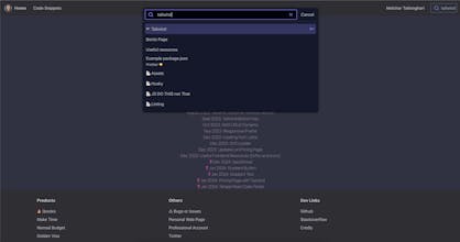Startup Snippets gallery image