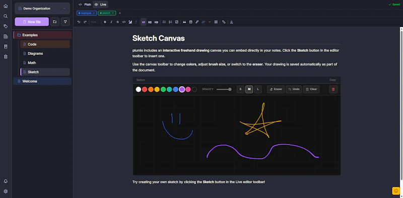plumio screenshot 2