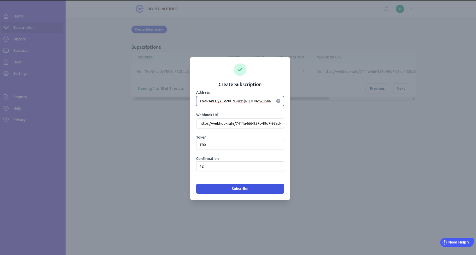Cryptonotifier gallery image