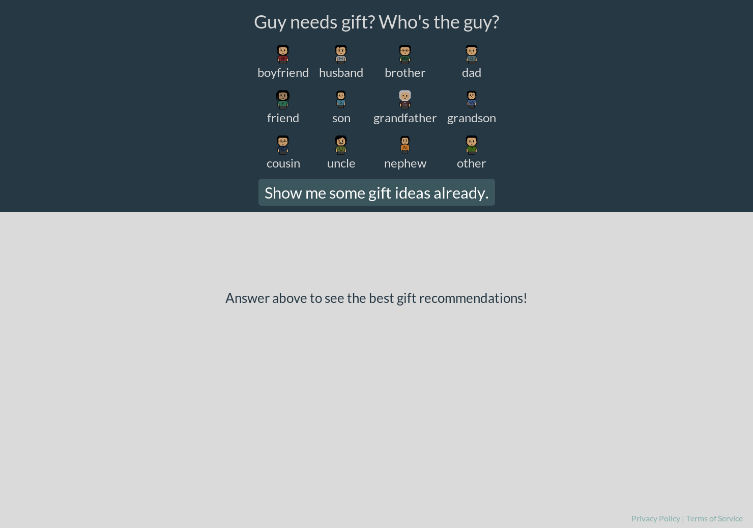 Guy Needs Gift gallery image