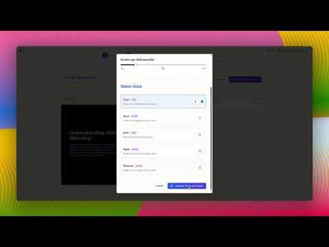Powerpoint to Video AI gallery image