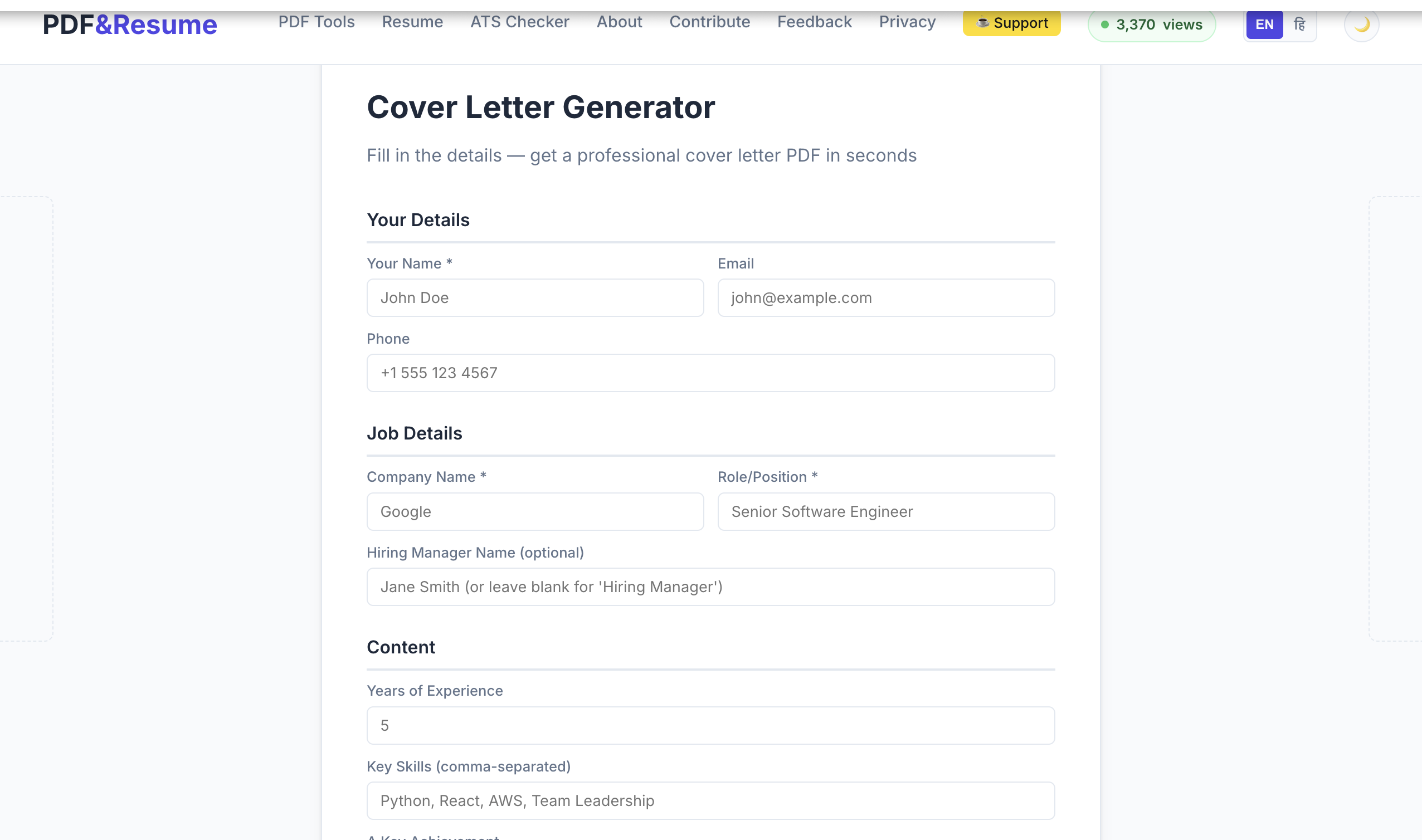 PDF&Resume gallery image