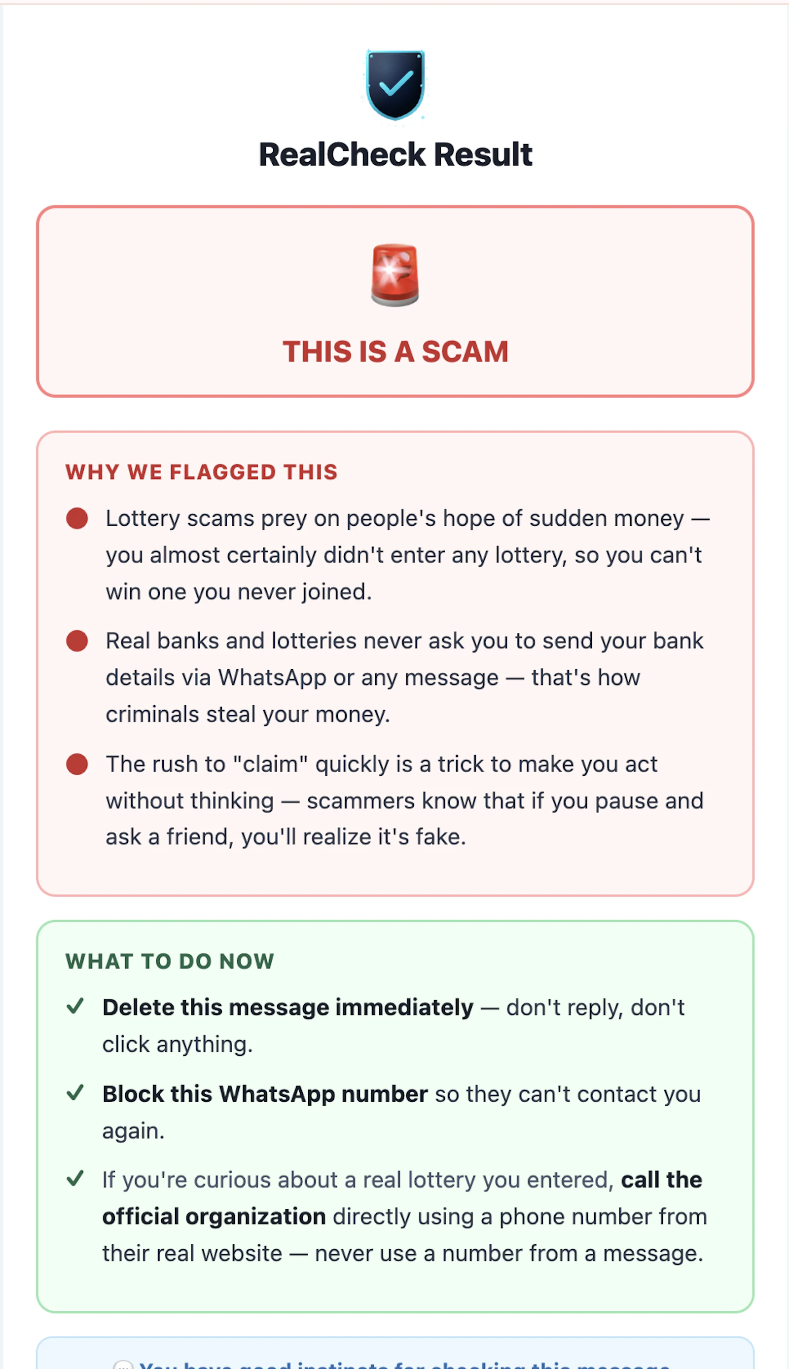 RealCheck screenshot 6
