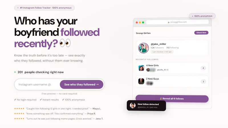 Snoop Girlies screenshot 1