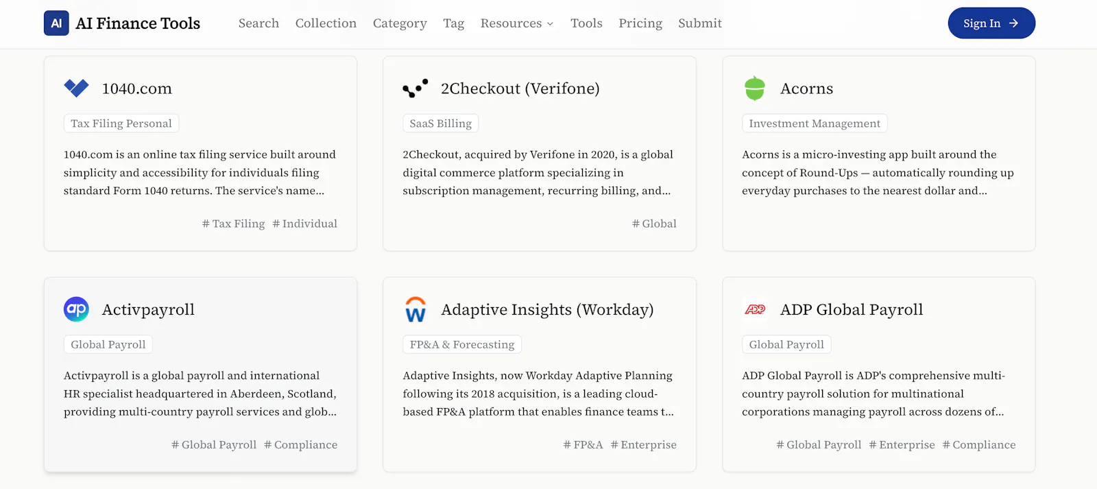 AI Finance Tools screenshot 2