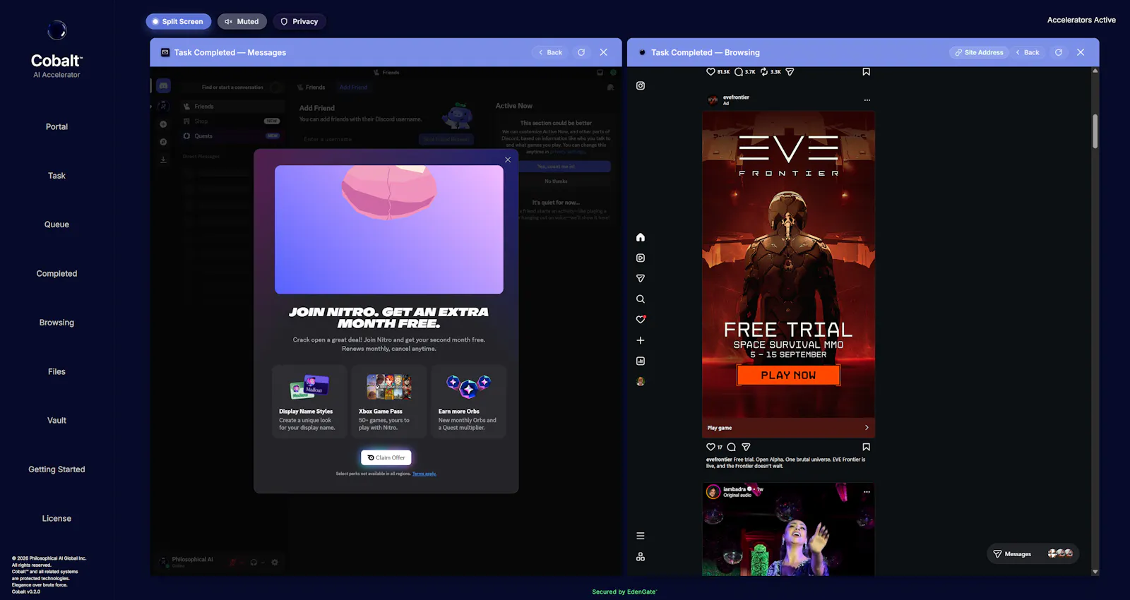 Cobalt screenshot 4