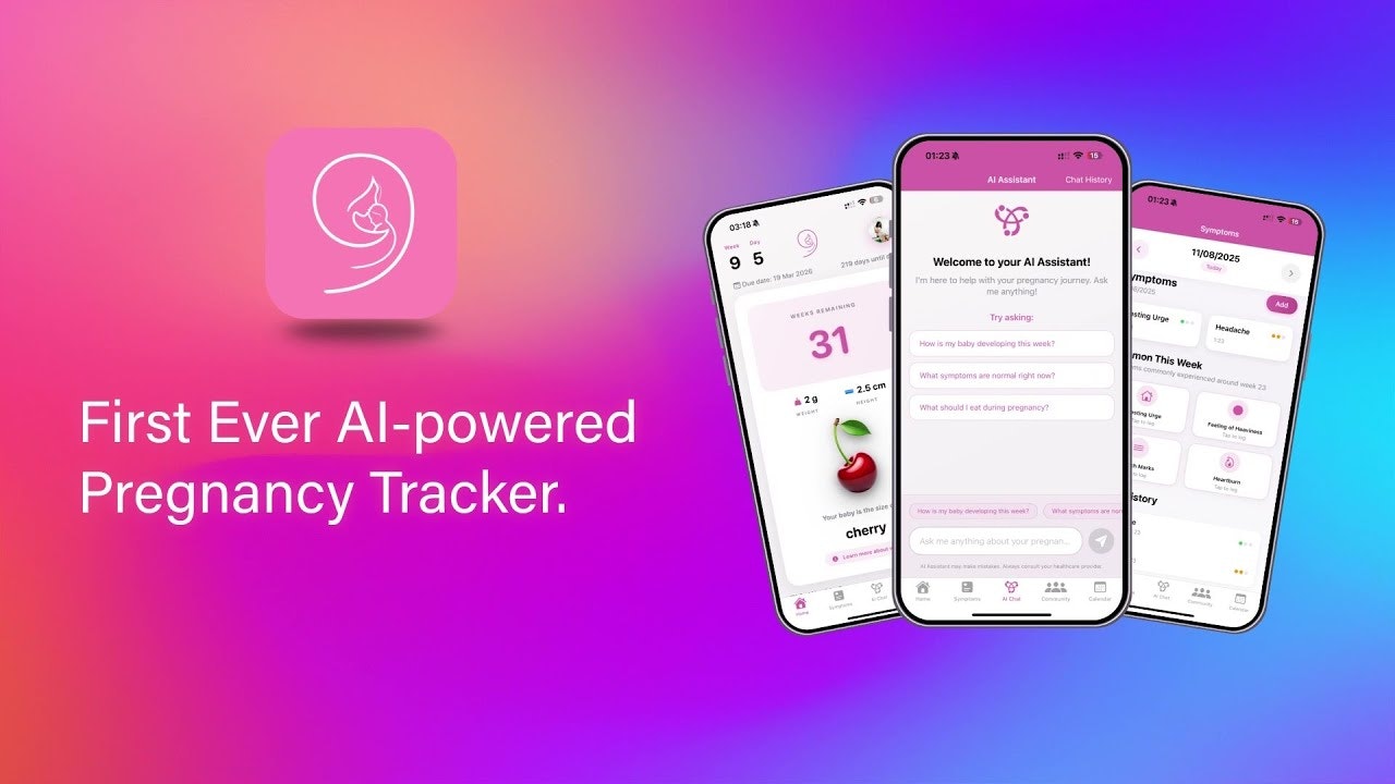 NINE: AI Pregnancy Tracker gallery image