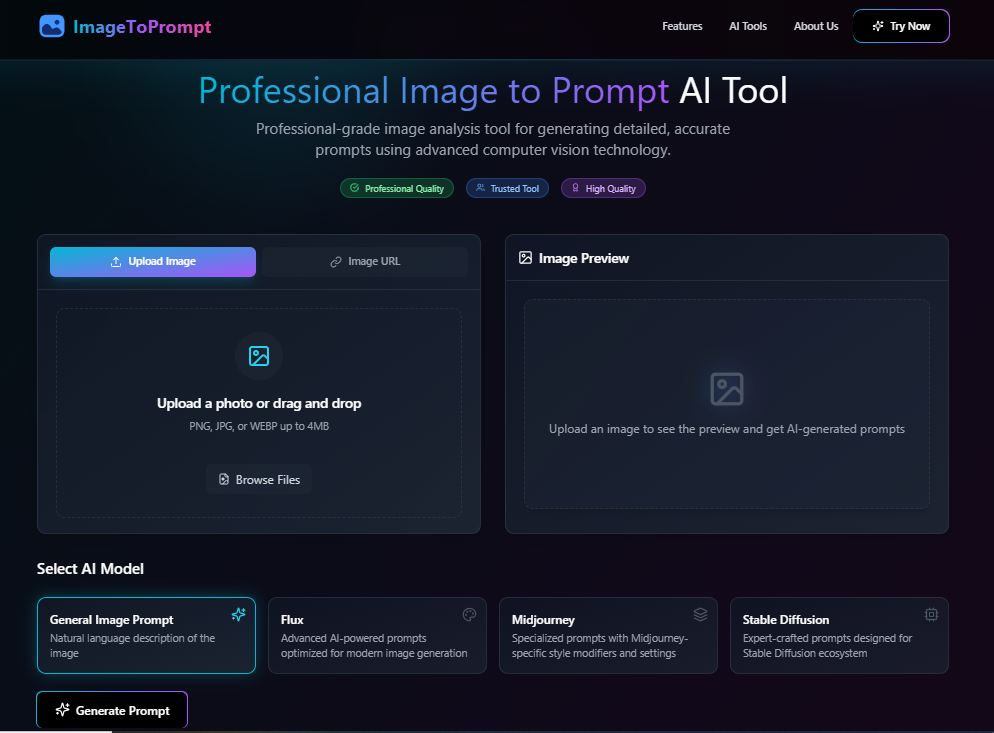 Image to Prompt Generator gallery image
