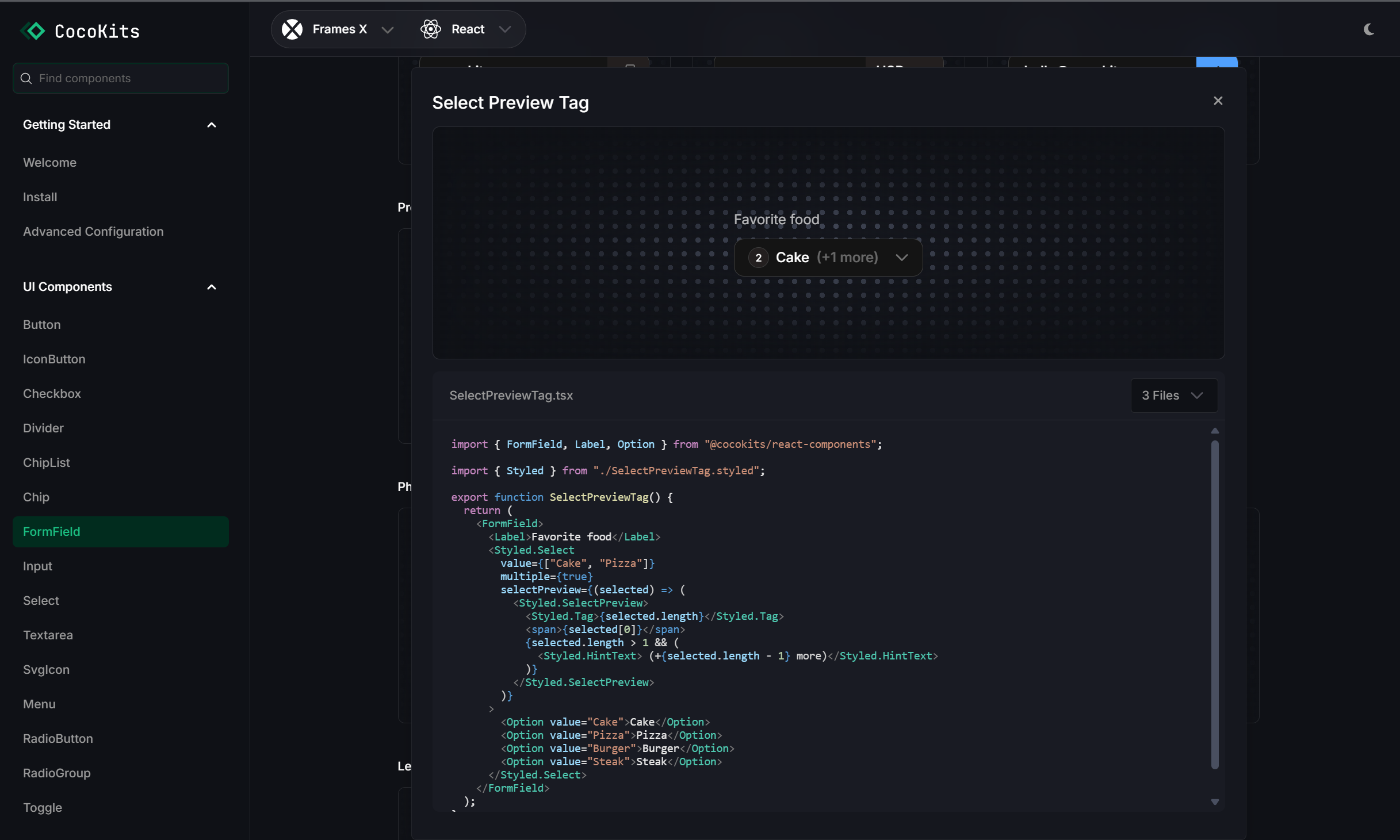 Cocoquits - Sistema de diseño con componentes angulares y reaccionados sin excluir media 4