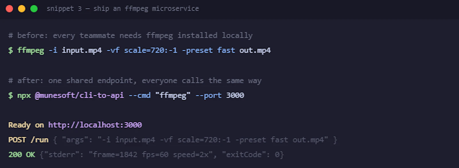 cli-to-api screenshot 5