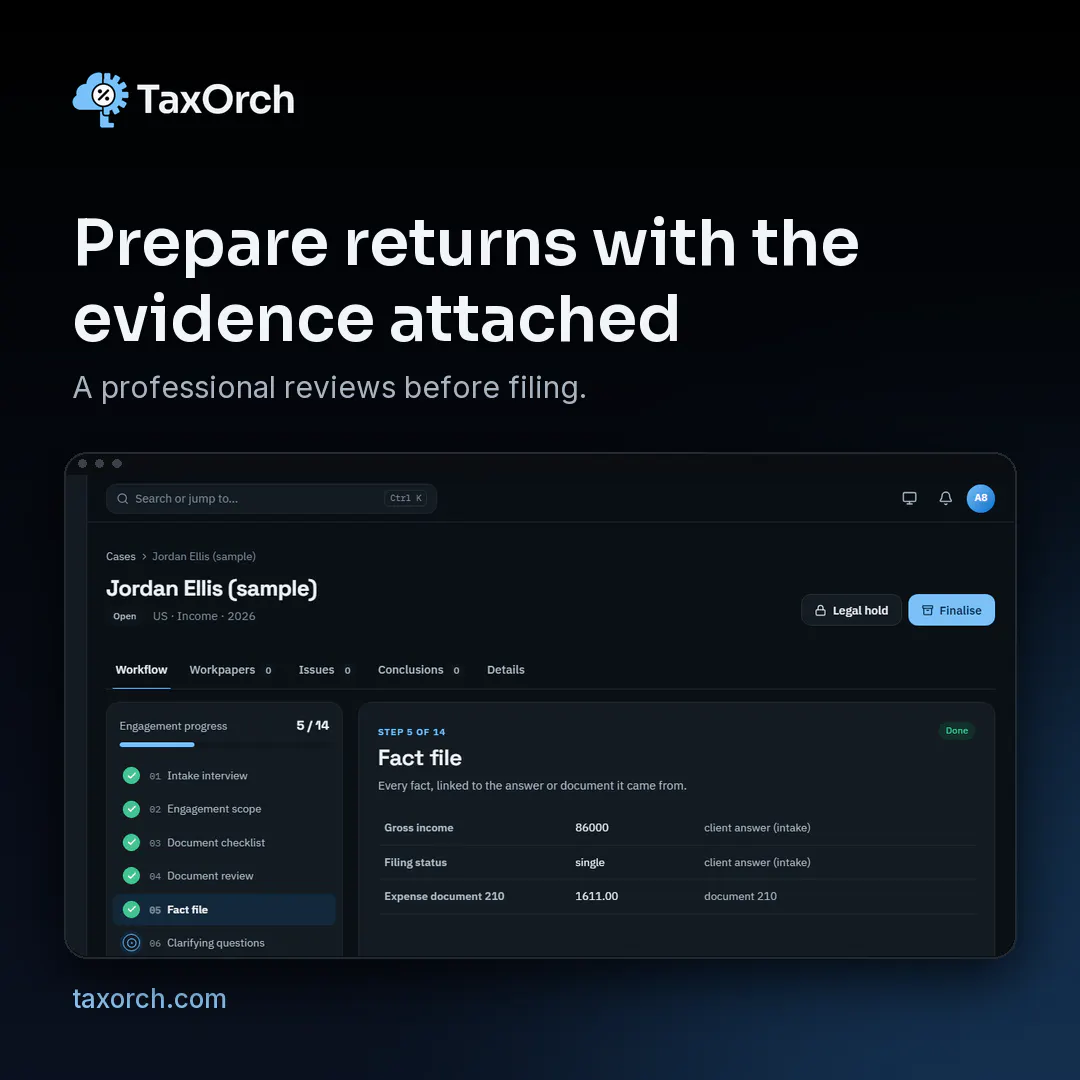 TaxOrch gallery image