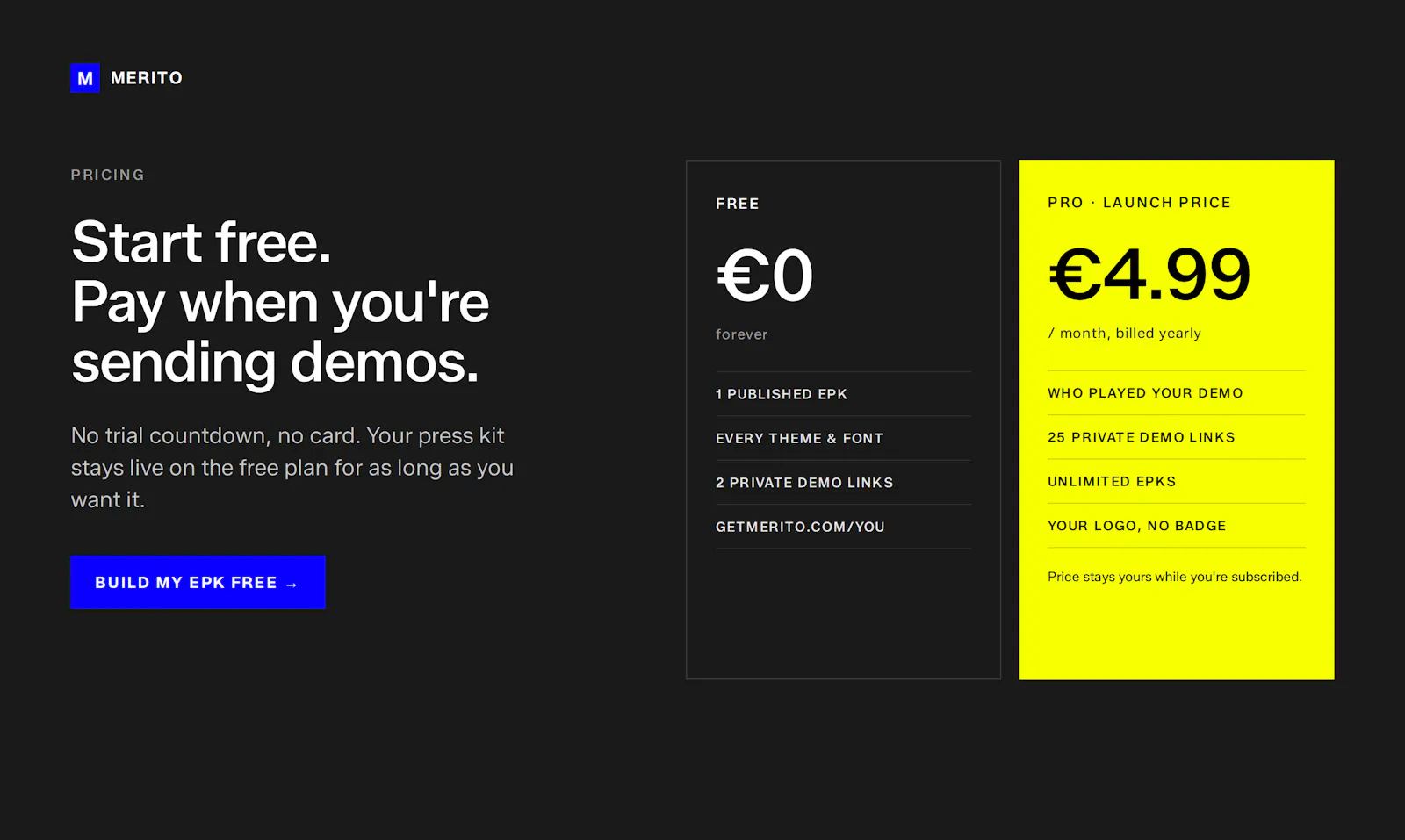 MERITO screenshot 5
