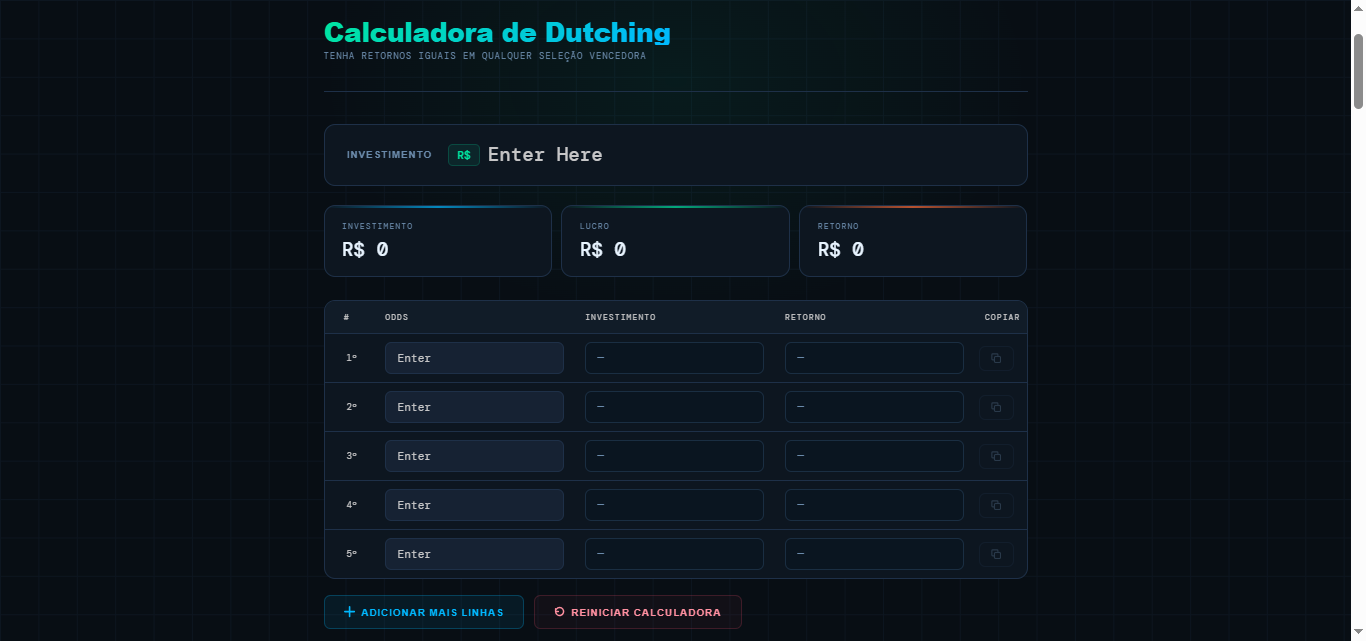 Calculadora de Dutching gallery image