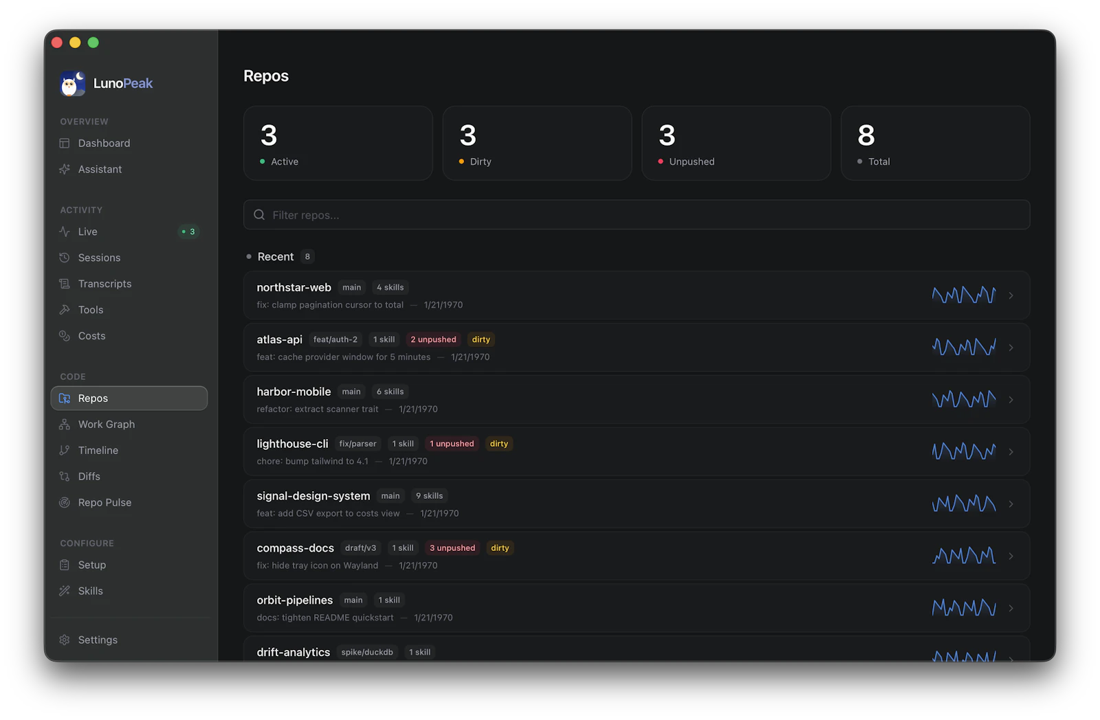 LunoPeak screenshot 7
