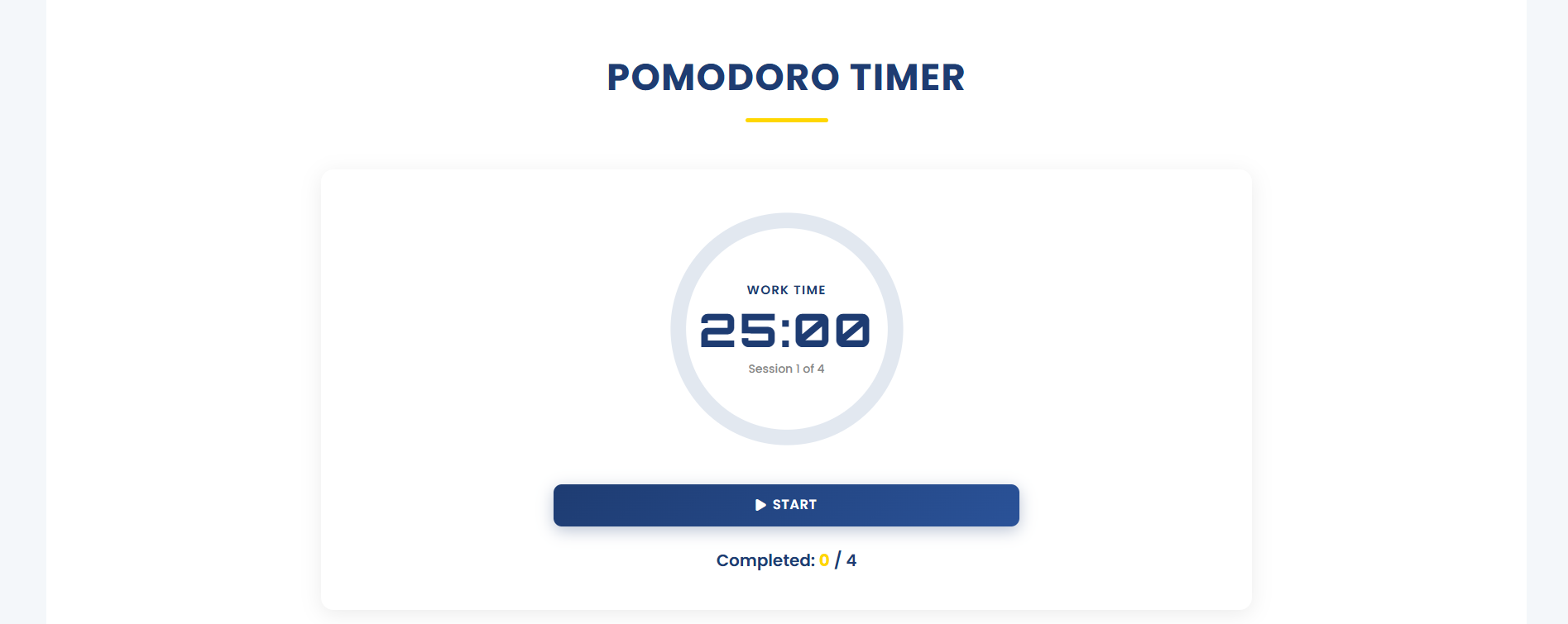 Pomodoro Timer Online  gallery image