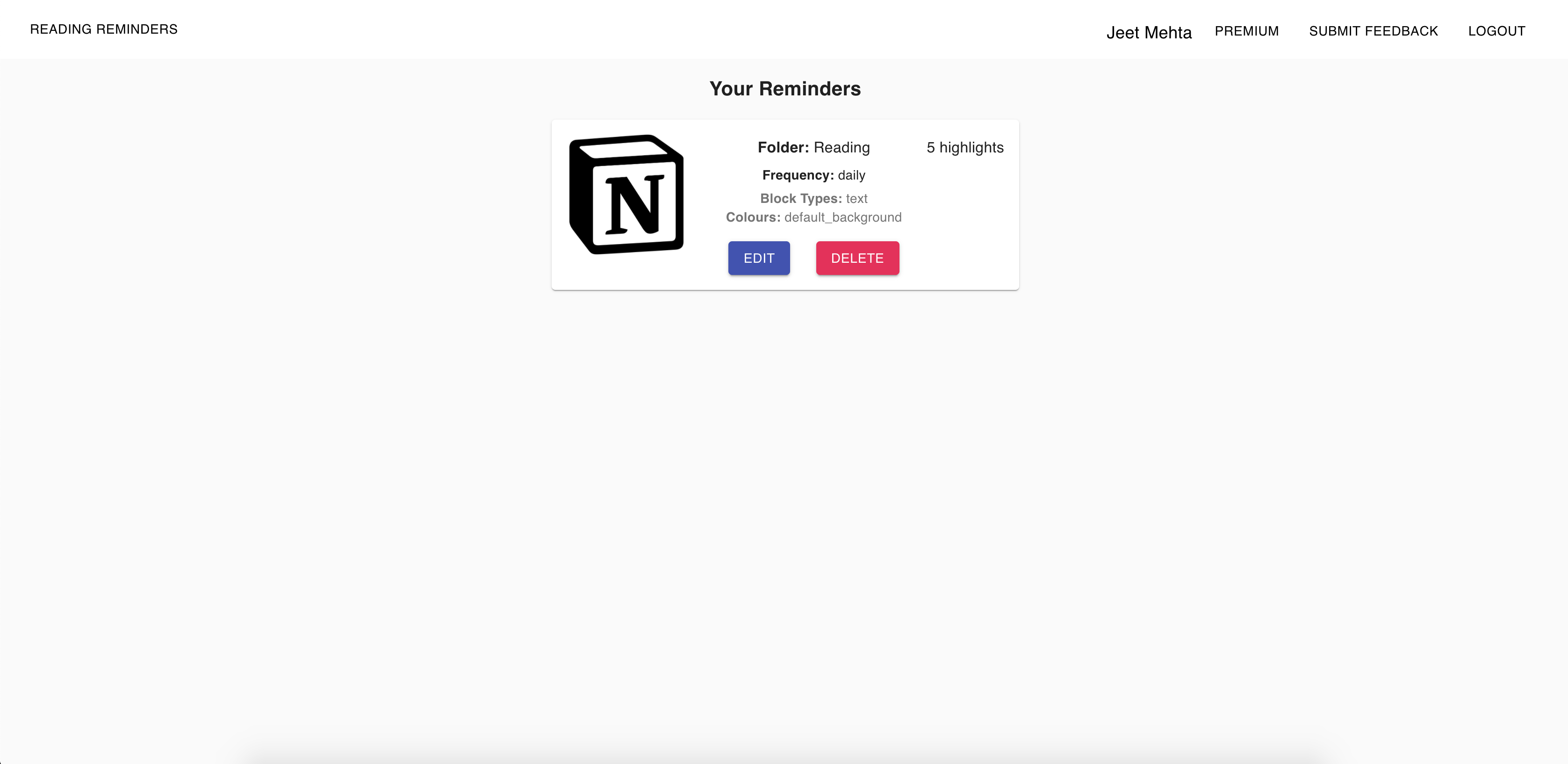 Reading Reminders gallery image