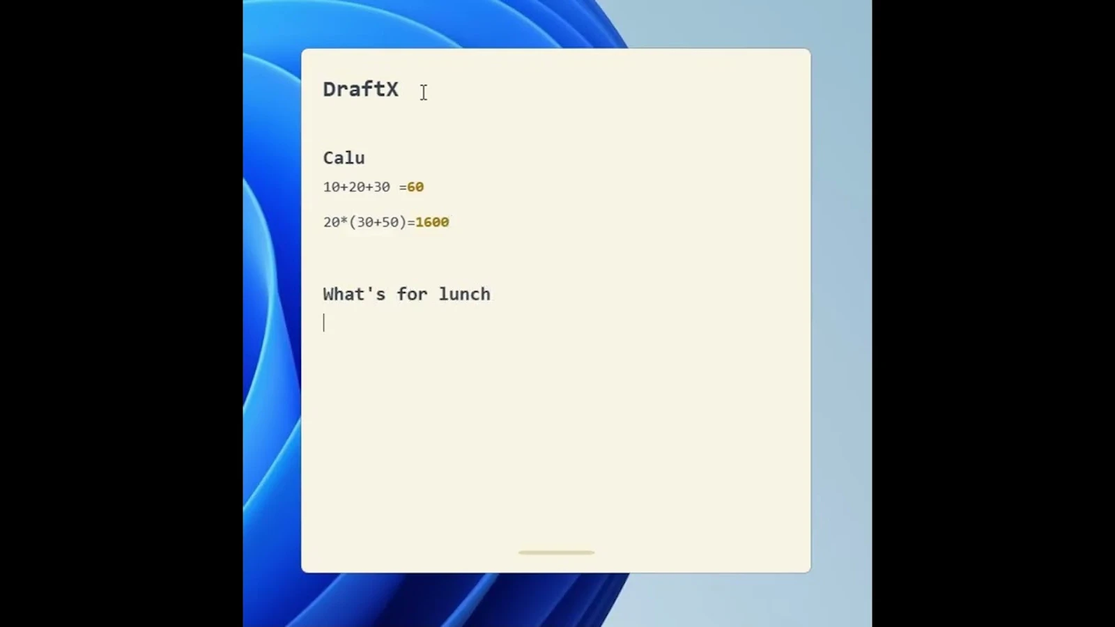 DraftX screenshot 1 (video preview)