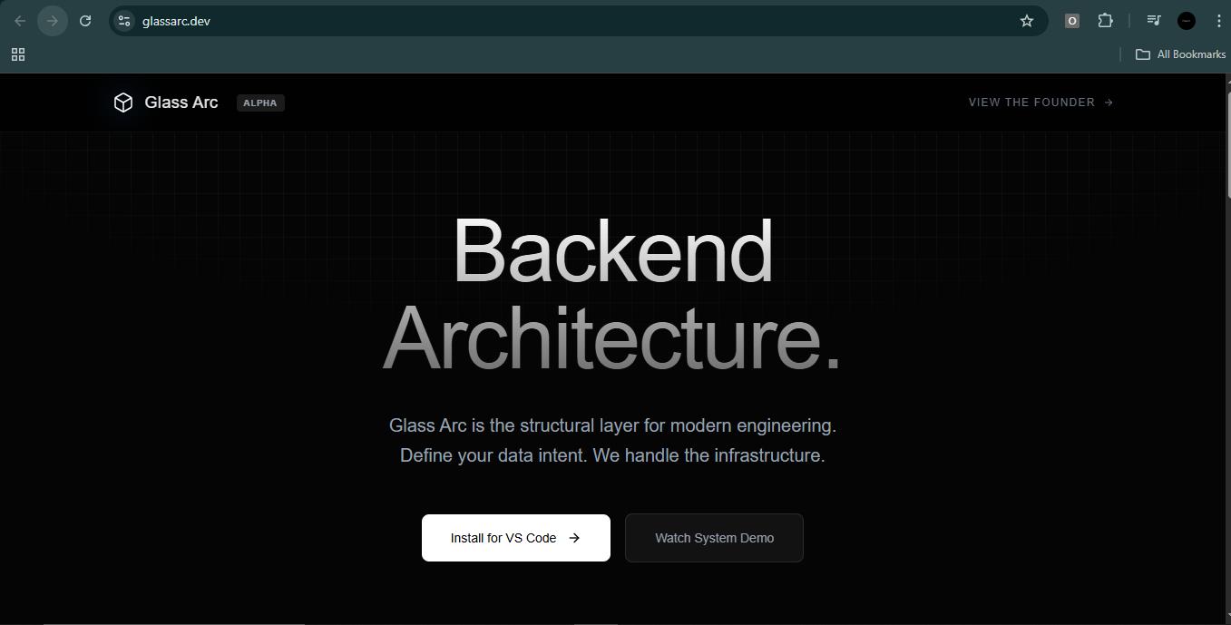 Glass Arc - Main product screenshot demonstrating key features and user interface