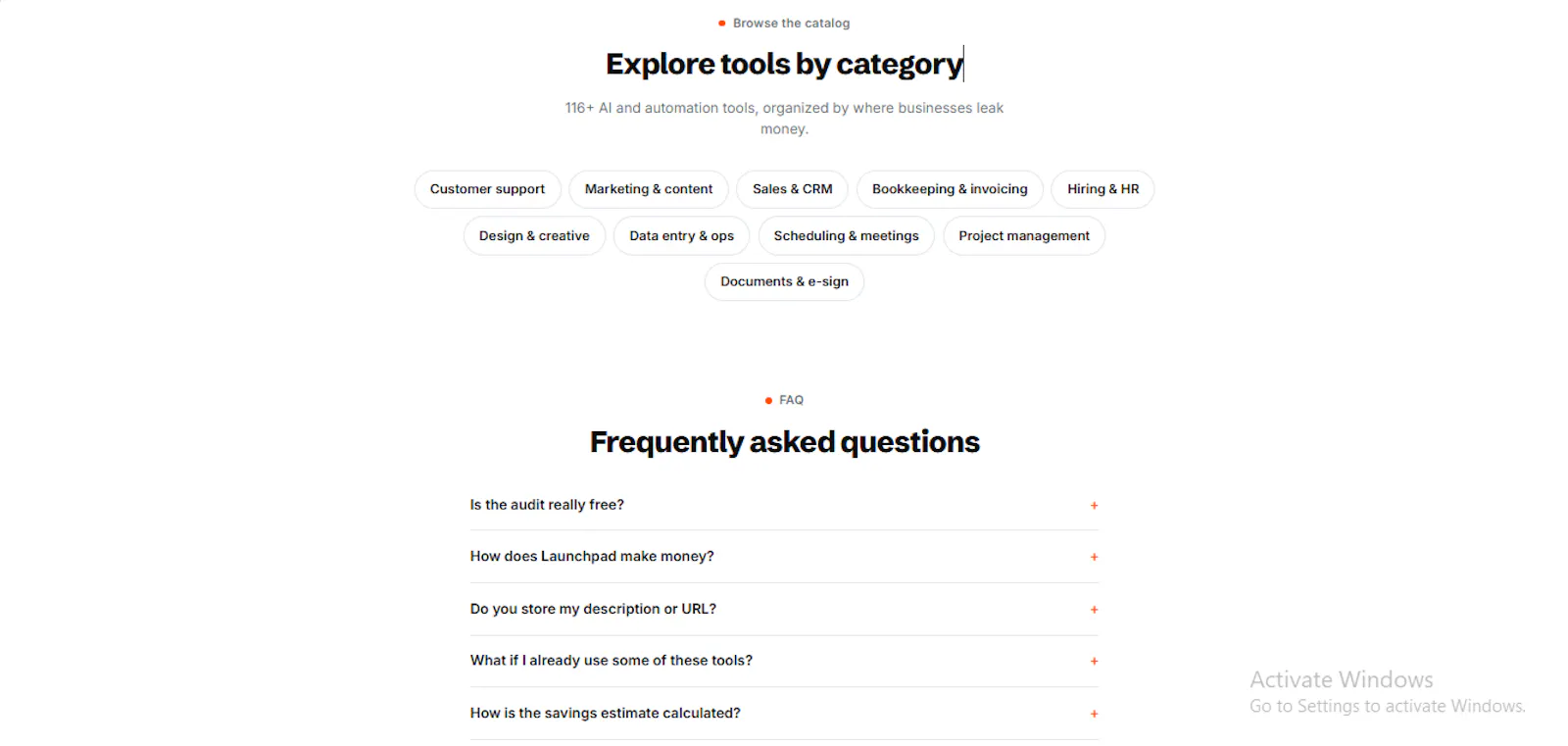 Launchpad screenshot 3