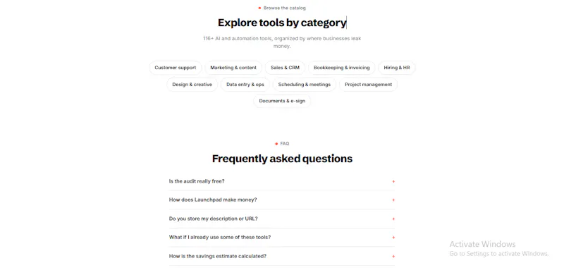 Launchpad screenshot 3