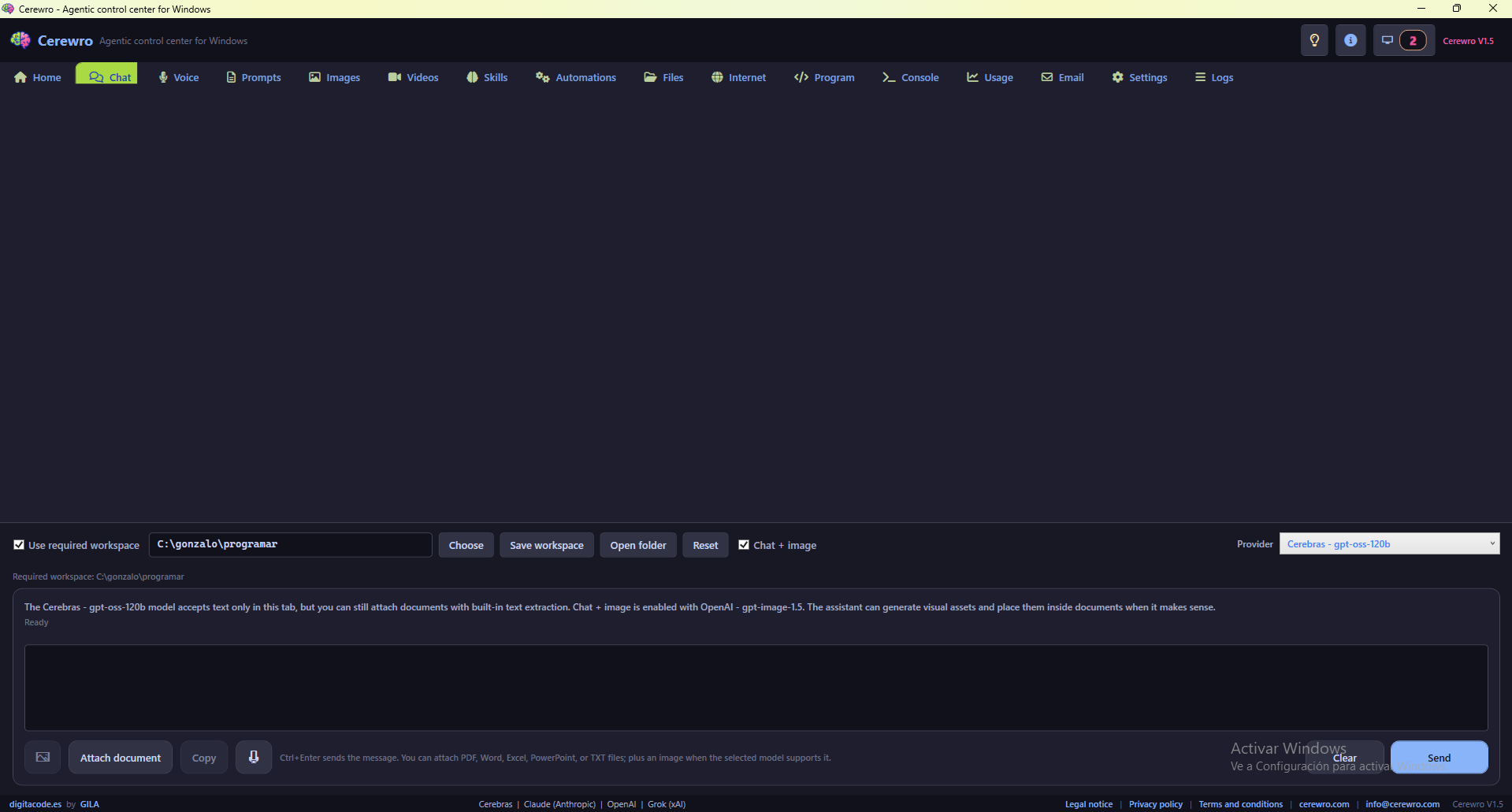 Cerewro: Windows AI Agent gallery image