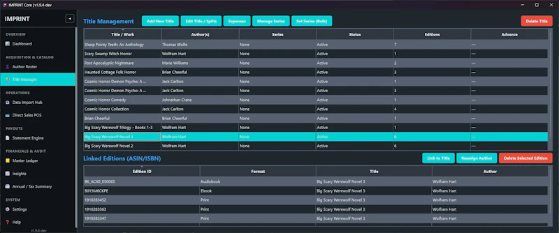Imprint Core screenshot 3