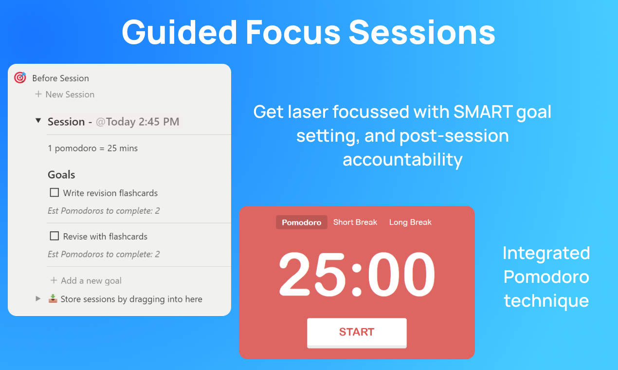 Focai Notion Template gallery image