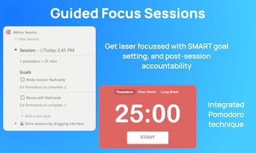 Focai Notion Template gallery image