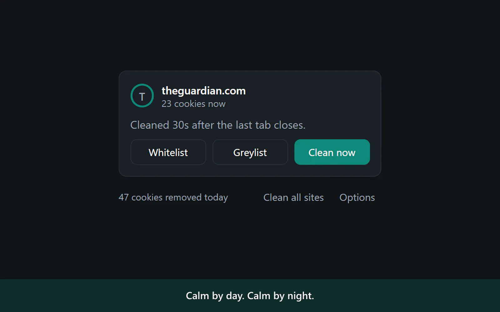 TabCookie Cleaner screenshot 5