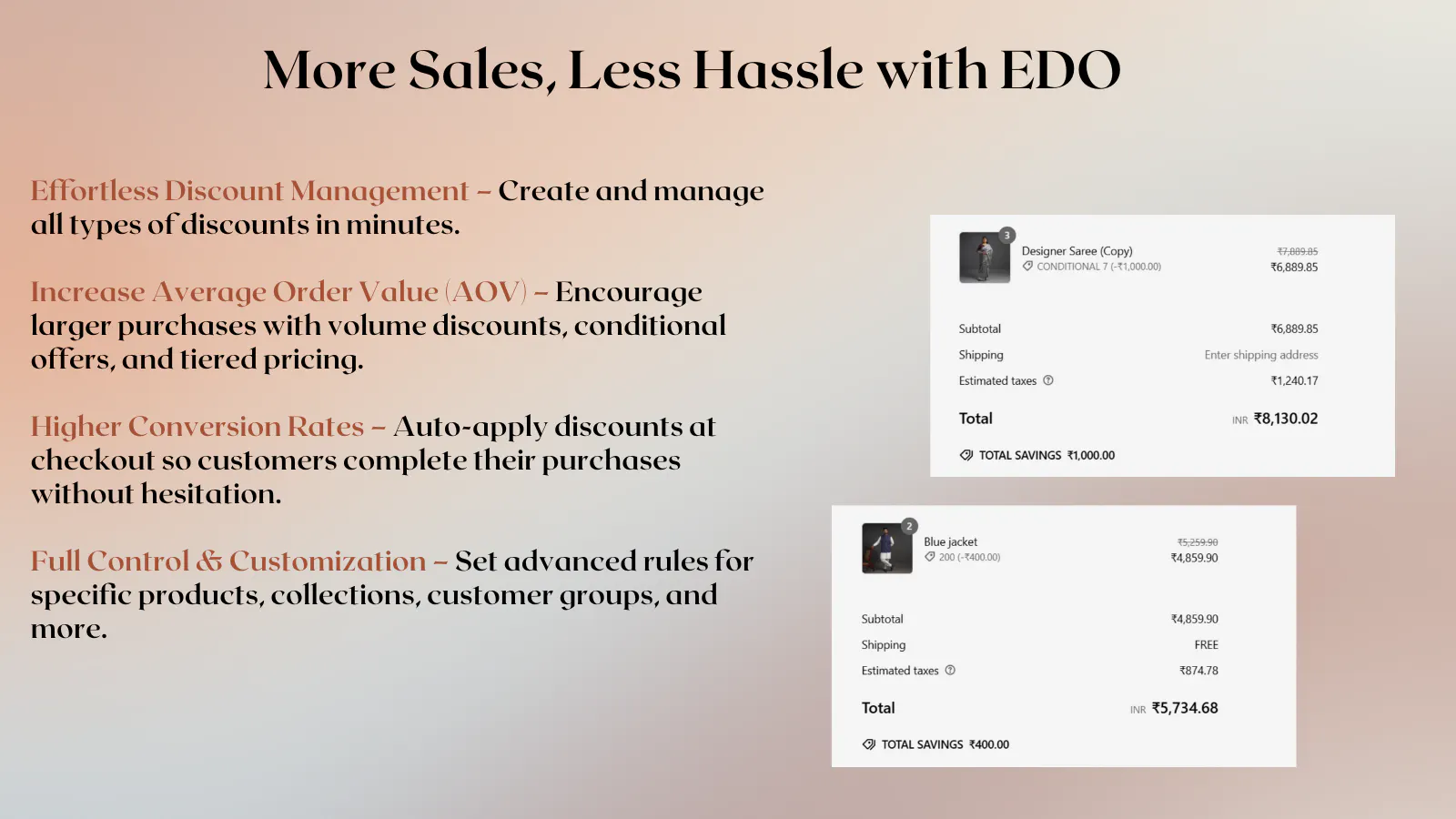 Endless Discount Options gallery image
