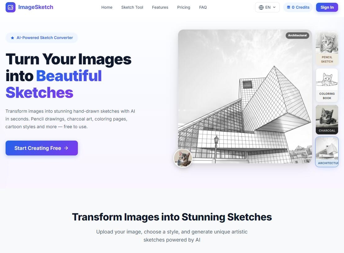 ImageSketch AI gallery image