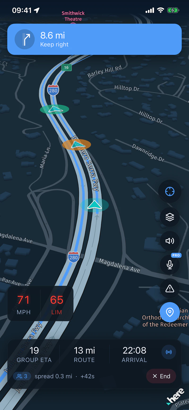 Meridian screenshot 1