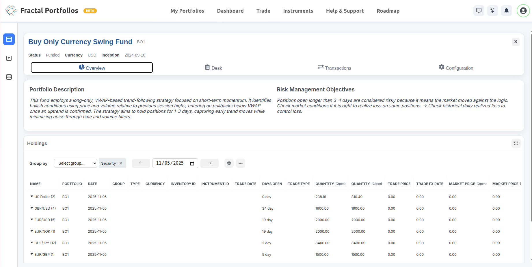Fractal Portfolios gallery image