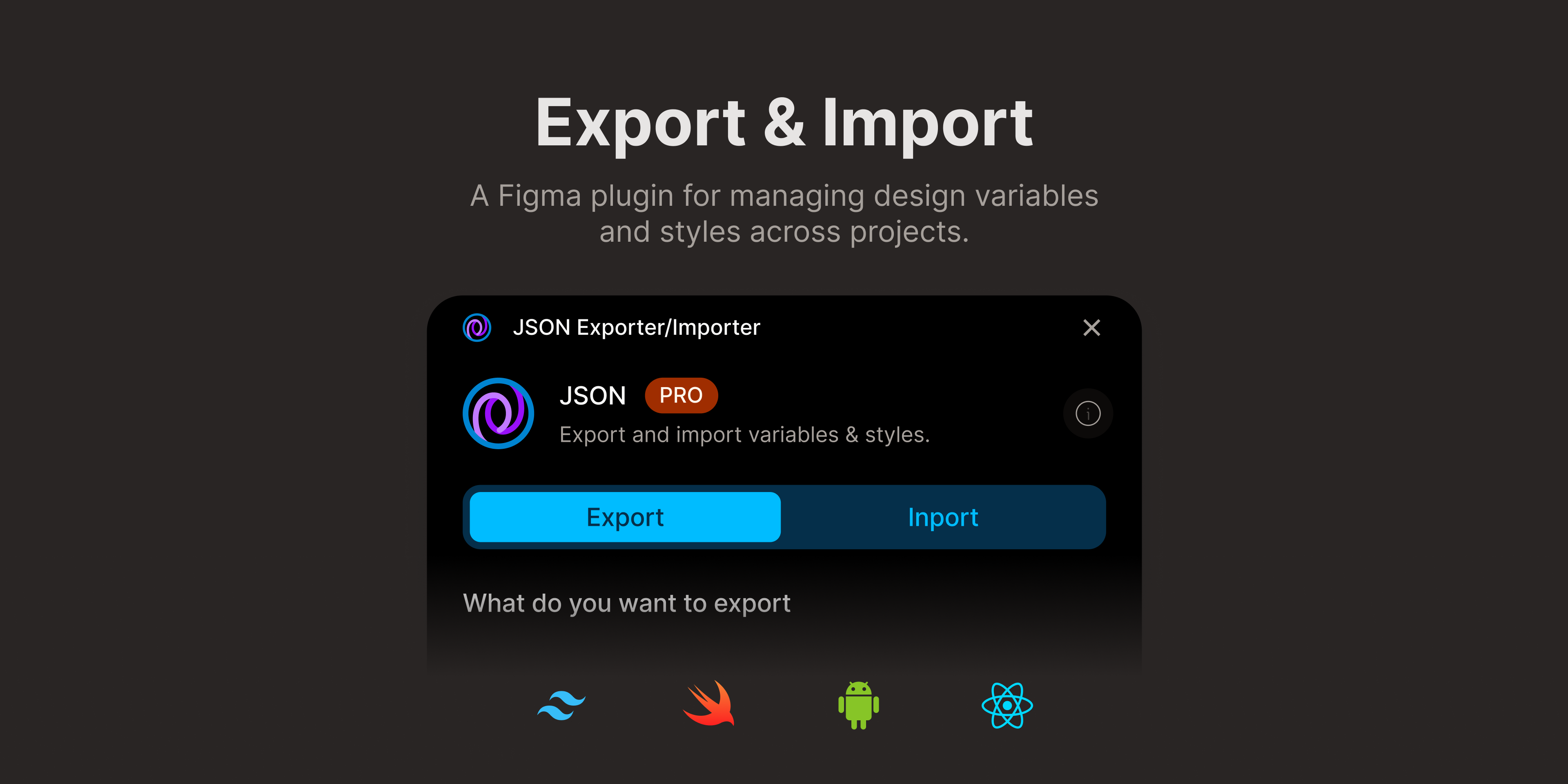 JSON Exporter/Importer - Screenshot 2 showing product features and functionality