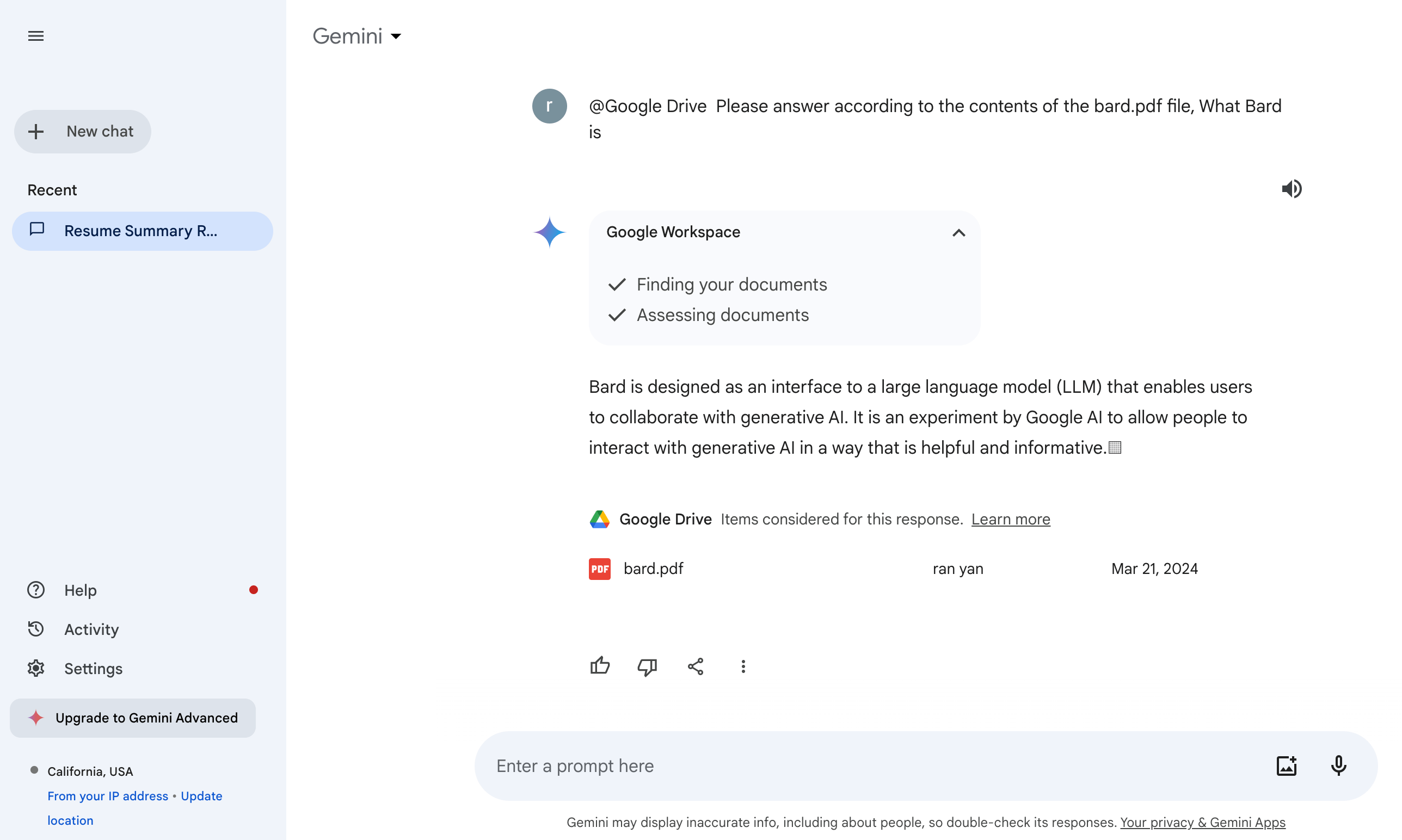 Bard PDF gallery image