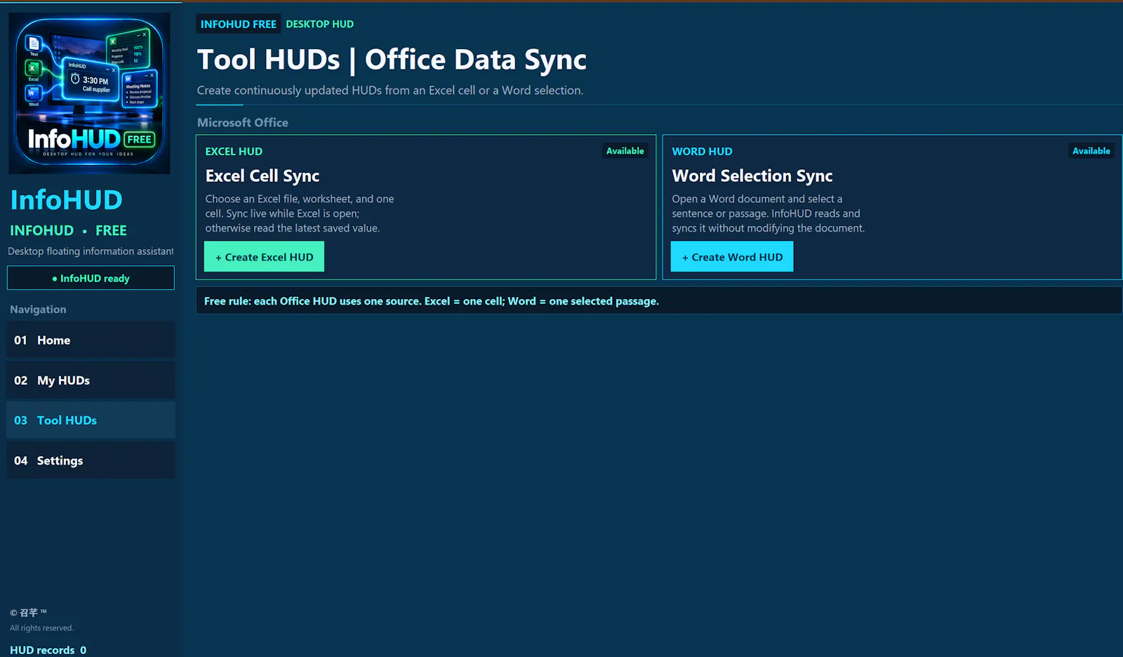 InfoHUD_Free screenshot 3