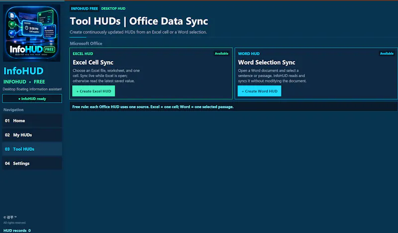 InfoHUD_Free screenshot 3