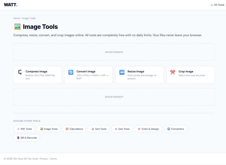 We Have All The Tools: Free Online Tools gallery image