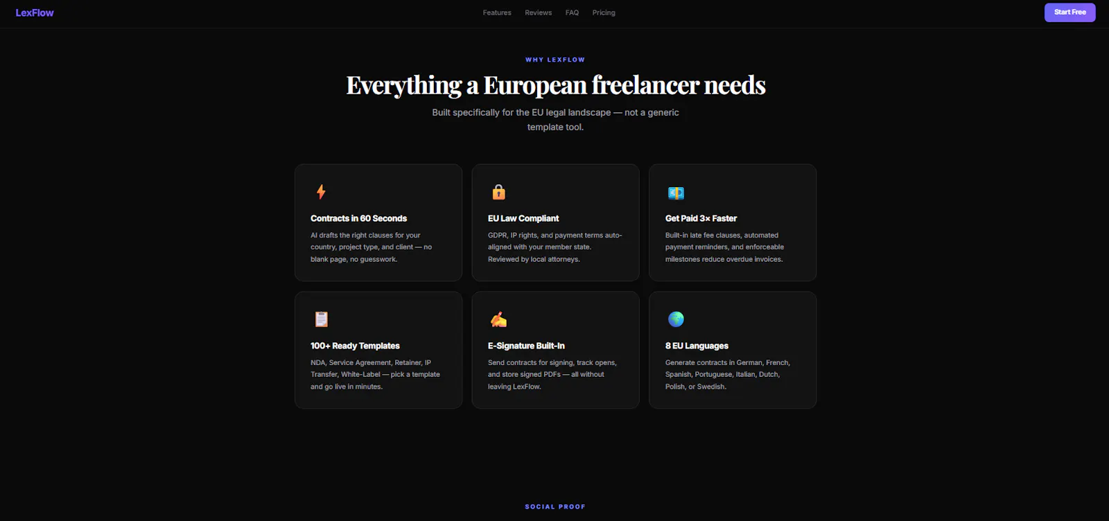 LexFlow screenshot 2