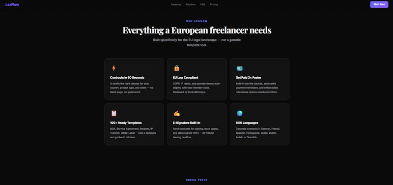 LexFlow screenshot 2