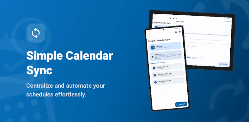 Simple Calendar Sync screenshot 1
