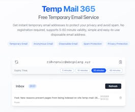 Temp Mail 365 gallery image