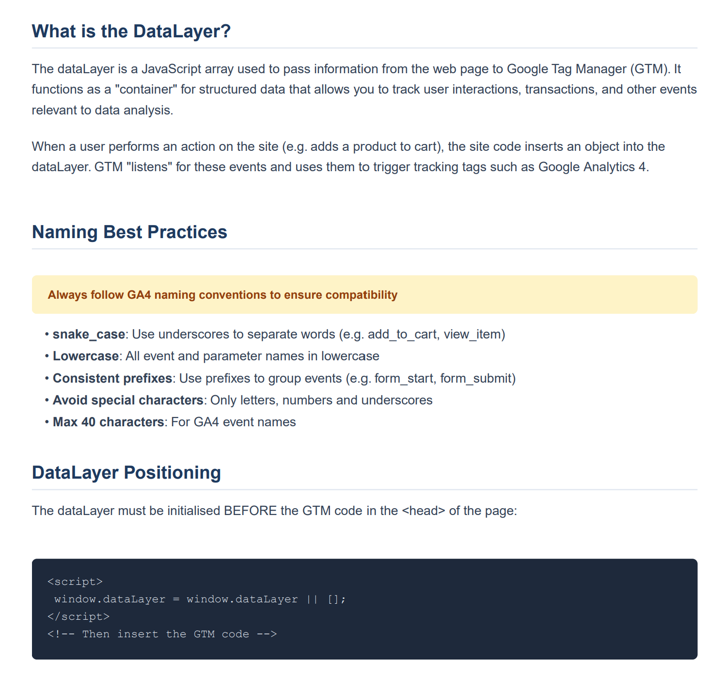 dataLayer Builder gallery image