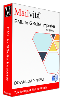 Mailvita EML到G套件進口商的Mac