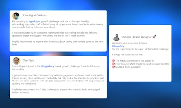 7 Day Twitter Growth Challenge gallery image