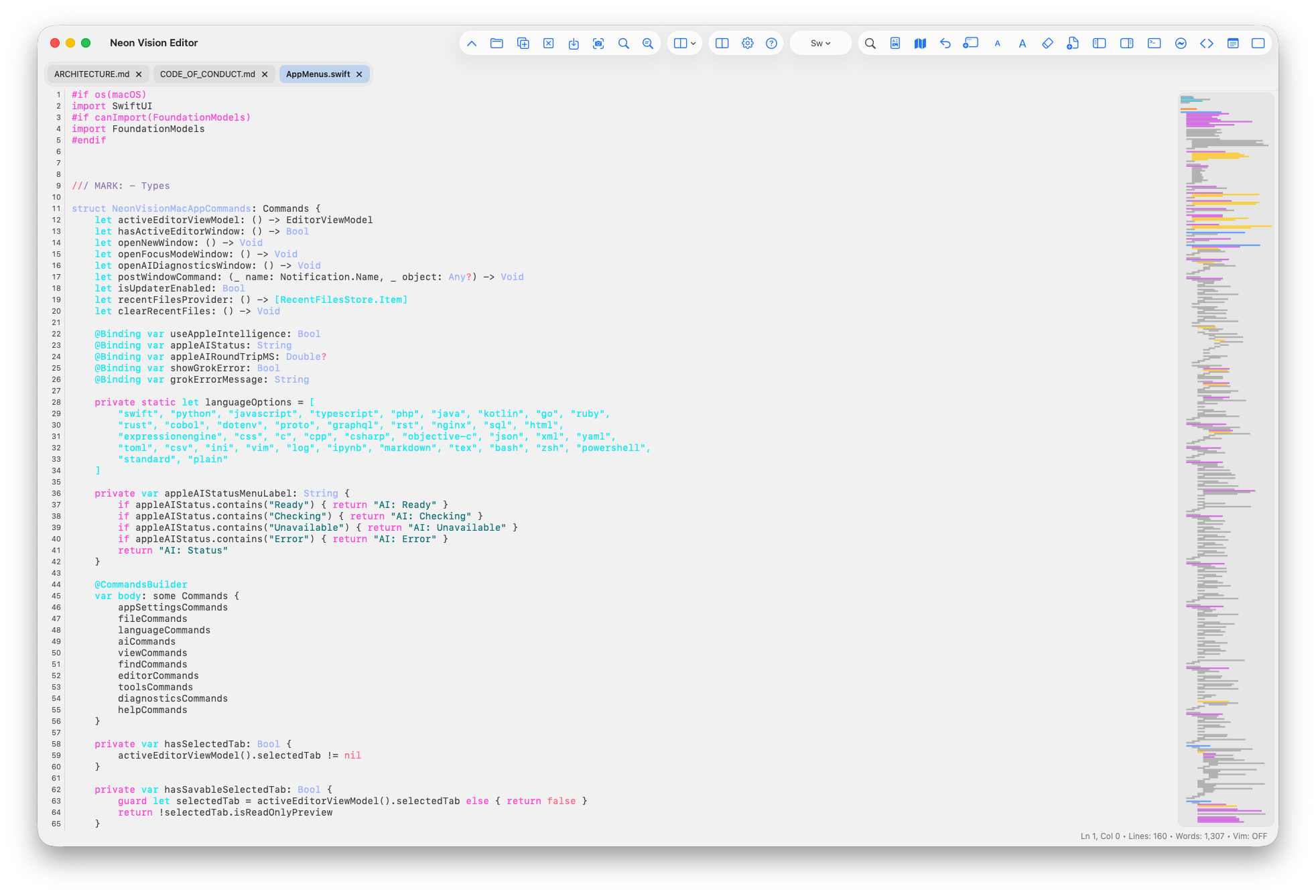 Neon Vision Editor - Major update gallery image
