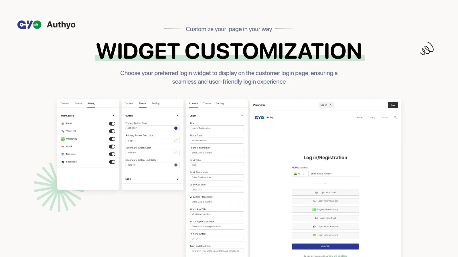 Shopify के लिए Authyo - Shopify के लिए सरल, सुरक्षित, पासवर्ड रहित लॉगिन मीडिया 3