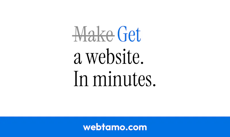 webtamo.com screenshot 1